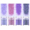 4 Colors Set Nail Glitter Gel Nail Glitter Hologram Set