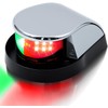 Obcursco Boat Navigation Lights, Red and Green Marine LED Bow