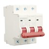 3P Miniature Circuit Breaker DIN Rail Mounted Short Circuit Protection