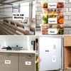 SBYURE 24 Pack Dry Erase Labels Stickers 3x5 inch Reusable