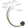 FanPaYY Taillight Wiring Harness Repair Kit 6 Pin Wiring Harness