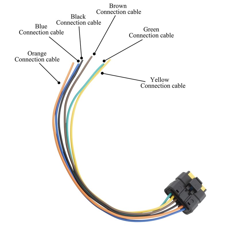 FanPaYY Taillight Wiring Harness Repair Kit 6 Pin Wiring Harness