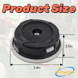 C26-2 Dual Line Trimmer Head 4002 710 2169 for Stihl AutoCut C26-2 FS55 FS55R FS56 FS56RC FS70 FS70R FS80 FS85 FS90 FS90R FS91 FS91R FS94 FS94R FS110 FS111R FS111RX FS120 FS130 String Trimmers(2 PACK)