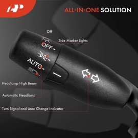 A-Premium Multifunction Switch Turn Signal Switch Compatible with Honda CR-V CRV 2010-2011, Accord 2008-2012, Insight 2012-2014