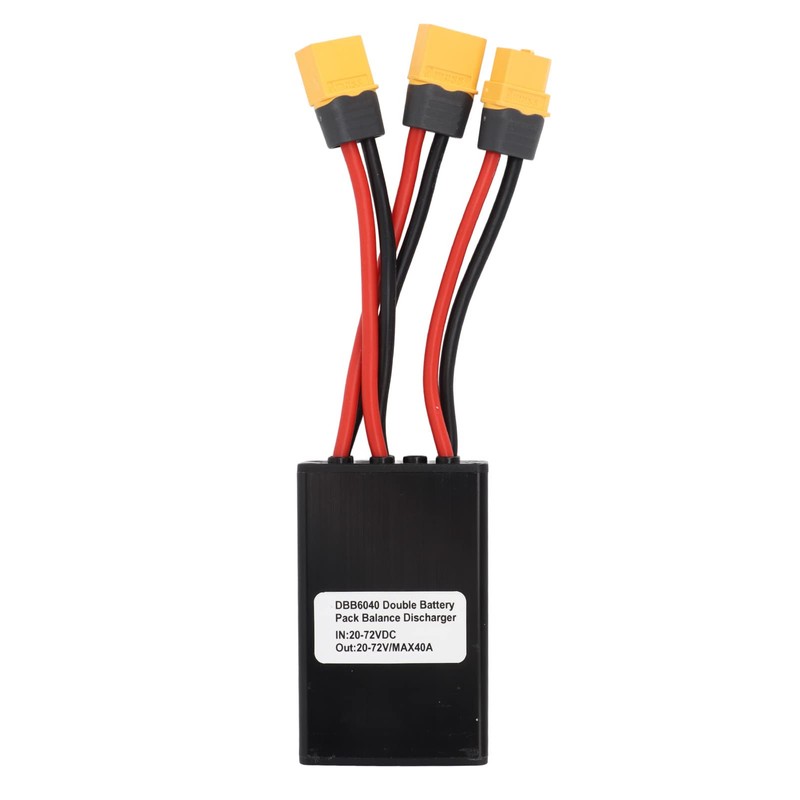 Dual Battery Pack Switch Balancer, 20v-72V Double Battery Discharge Converter