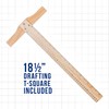 U.S. Art Supply Large 20-1/2" x 16" Wooden Drawing Board,