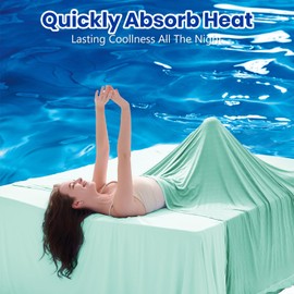 Cooling Blanket, Summer Cooling Blankets for Hot Sleepers, Arc-Chill Q-Max>0.5 Cool Fiber, Oeko-TEX 100% Certified, Soft, Breathable, Double-Side Bed Throw,Keep Cool for Adults Kids 60"x90"