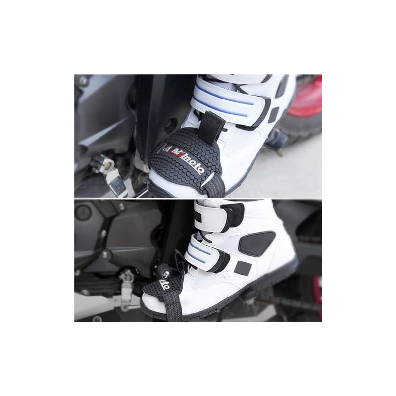 2pcs Motorcycle Gear Shift Lever Shoe Protector, Boot Protective Cover,