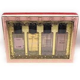Victoria's Secret Best of Fine Fragrance Mist Heavenly Love Tease Bombshell 2.5 ounce Gift Set