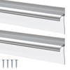 BSFRNF 2 Pcs 25" Chrome Framed Shower Door Replacement Bottom