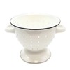 Tablecraft Colander Handles, 12.25" x 9.75" x 5.5", White