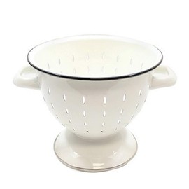 Tablecraft Colander Handles, 12.25" x 9.75" x 5.5", White