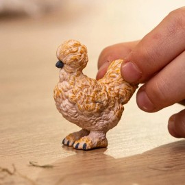 Schleich Realistic Wooly Hen Farm Animal Figure For Kids Imaginative Play