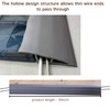 BEIEBIJOB 1/2"~3/5" Height Threshold Ramps for doorways, Rubber Threshold,Floor Transition