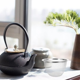 PRETYZOOM 10pcs Tea Infuser Strainers for Loose Tea, Teapot Fine Mesh Strainer Replacement, Tea-Filters Loose Leaf Strainers Filters, Reusable Tea Infuser Mesh (7.8cm)