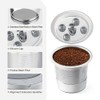 Stainless Steel Reusable K Cups for K eurig Supreme &
