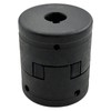 Saelno 5/8" to 1" L095 Flexible 3-Piece L-Jaw Coupling Coupler