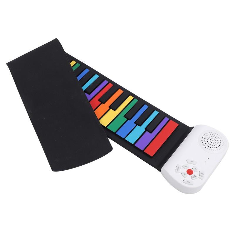 49 Keys Roll Up Piano Toy Realistic Sound Rechargeable Electric