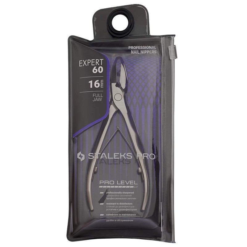 STALEKS PRO Expert 60 NE-60-16 Cuticle Nippers Blade Length 16