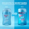 Secret, Antitranspirante Mujer, Barra Invisible, Aroma a Lavanda, 45g