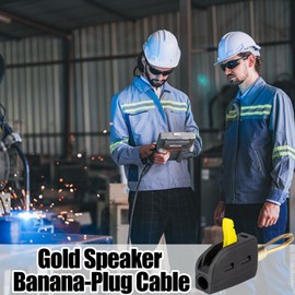 Speaker Banana Plugs Connector - Banana Connector Speaker Plugs Connector - Quick Connect Banana Jack, Speaker Wire Plugs Speaker Terminals, Banana Adapter Connector