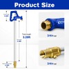 3.25FT Frost Proof Yard Hydrant,Freezeless Frost Free Outdoor Water Hydrant,3/4"