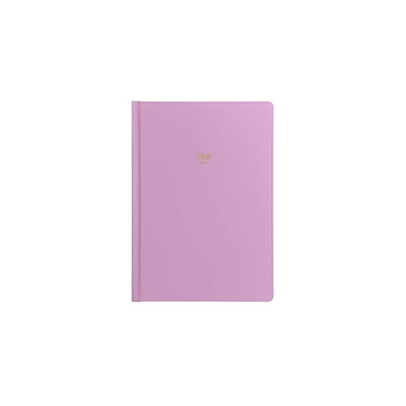 Letts Icon A5 Address Book Pink