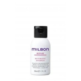 Milbon Repair Restorative Shampoo selectable 1.7oz ~ 84.5oz for Damege Hair - 50ml