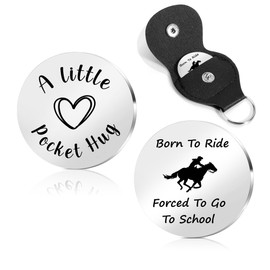 STARKET Teenage Gifts For Women Inspirational Gift Horse Gifts For Women Horse Stuff For Girls Keychain Horse Gifts Horse Girl Gifts Just A Girl Who Loves Horses Horse Accessories Gifts For Horse