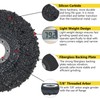 HONGUIS 4.5" x7/8" Silicon Carbide Grinding Disc,3 Pack Cup Grinding