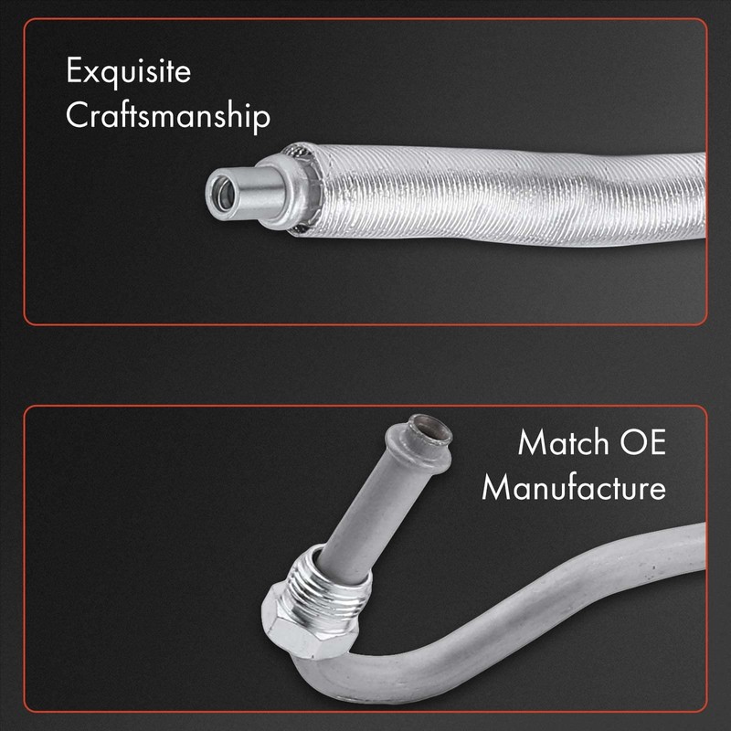 A-Premium Power Steering Pressure Hose Line Assembly Compatible with Volvo