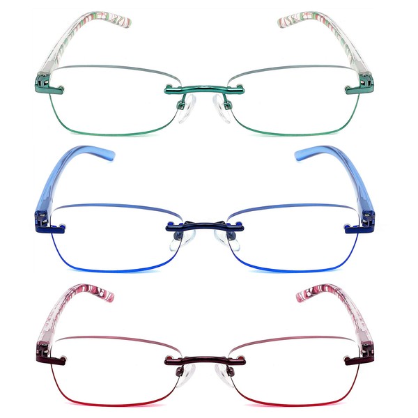 JJWELL Gafas De Lectura Con Bloqueo De Luz Azul Para