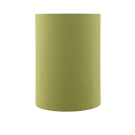 Aspen Creative 31305 Contemporary Drum (Cylinder) Shaped Spider Construction Lamp Shade in Mustard Green, 8" wide (8" x 8" x 11")