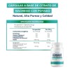 Citrato De Magnesio + Potasio 500mg - 100 Cápsulas Sabor