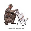 Silla Snow Hunter Realtree APS 3-D + Cubierta Sistema de