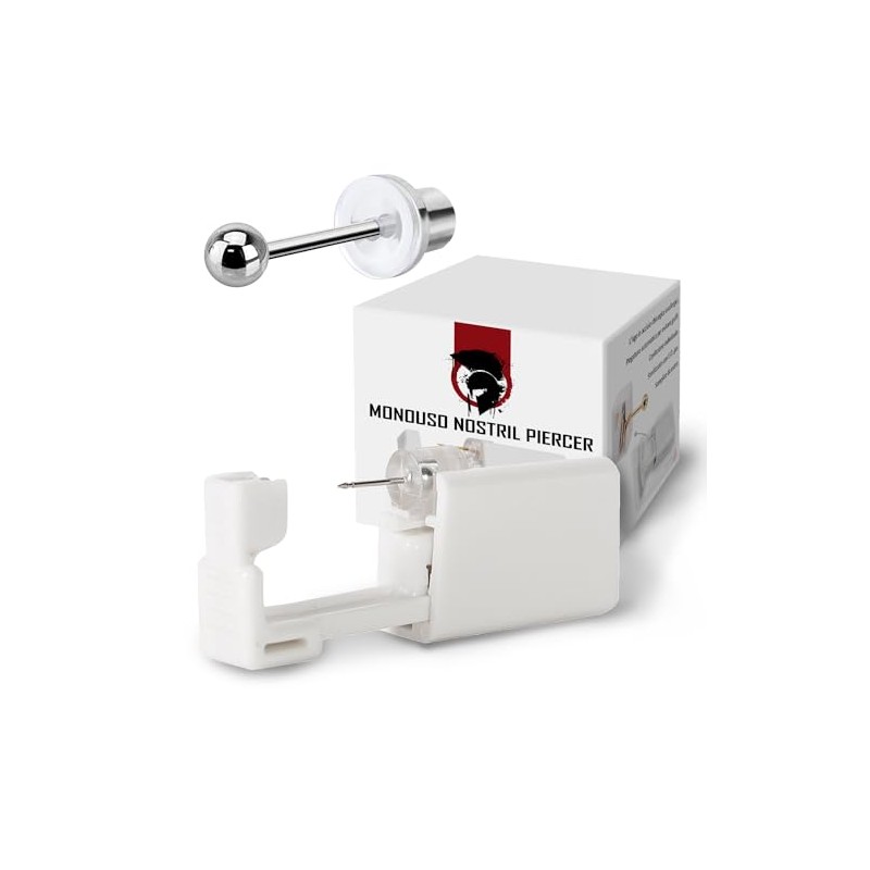 Piercer KIT Sterile Disposable Earring Maker Gun with Alcohol Swabs