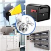 Sissinda Cam Locks Cabinet Locks Keyed Alike, 5/8'' Cylinder Length