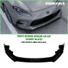 Gloss Black Front Bumper Spoiler Lip Splitter for Toyota GR86