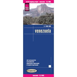 Reise Know-How Landkarte Venezuela (1:1.400.000): world mapping project