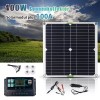 Unbranded 6000W Complete Solar Panel Kit Solar Power Generator 100A