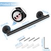 Newellsail Wall Mounted Towel Rail 304 Stainless Steel Brushed Towel