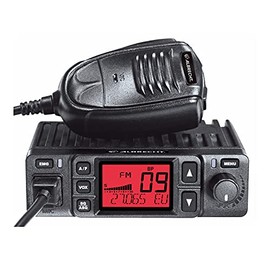 Albrecht AE6290 CB Radio, 12629, with Integrated Repeater/Relay Function, 12/24V, VOX, RJ-45 Western Plug, Black