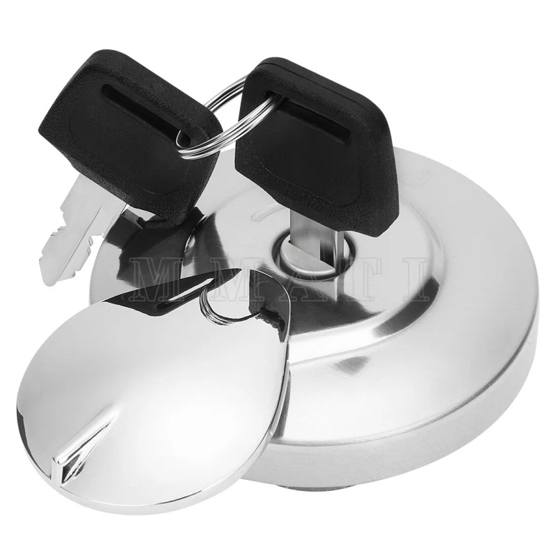 M MATI Fuel Gas Tank Lock Cap For Honda Shadow