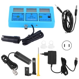 5 in 1 Multifunction PH/Temp/EC/CF/TDS Meter Water Quality Tester Detector MonitorUS Plug 110‑120V
