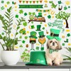Glenmal 94 Pcs St. Patrick's Day Wall Clings Stickers Lucky