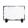 MR.R Sublimation Blanks Rectangular Rock Slate Photo Plaque Picture Frame,