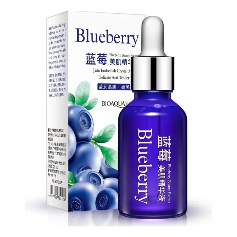 Serum Blueberry Hidratante Aclarante Antiedad Bioaqua 2 Pzs