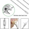 KingYH 1 Pack Light Pull Chain Handle Teardrop Bathroom Extension