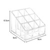 perfk 9 Grids Lipstick Holder Storage Stand Lip Gloss Holder