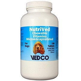 Vedco NutriVed Chewable Vitamins for Dogs 180 Tablets